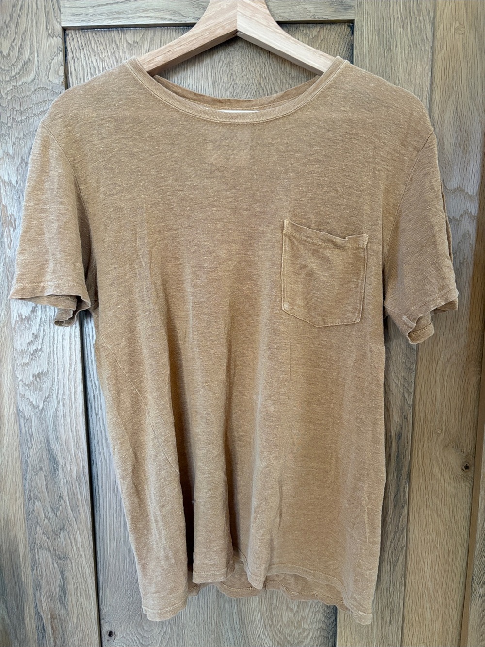 Jungmaven Short Sleeve Pocket Tee in Gold/Yellow/Tan/Ochre